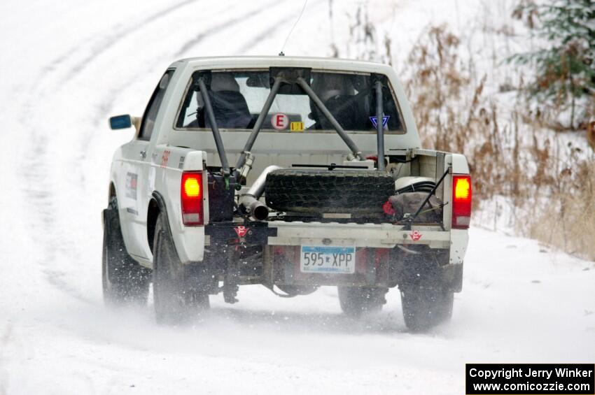 Scott Parrott / Ian Holmes Chevy S-10 on SS1.