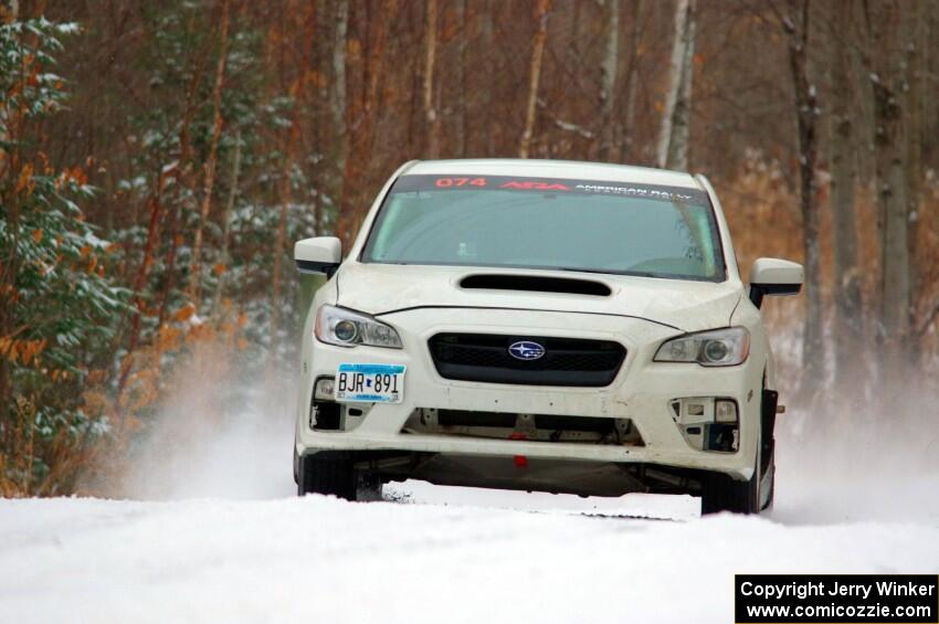 Chris Craft / Ben Dahlvang Subaru WRX STi on SS1.