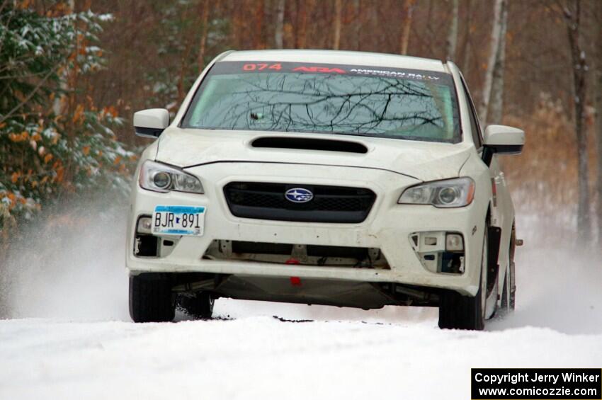 Chris Craft / Ben Dahlvang Subaru WRX STi on SS1.