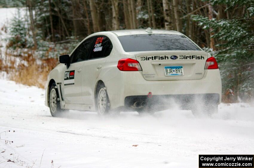 Chris Craft / Ben Dahlvang Subaru WRX STi on SS1.