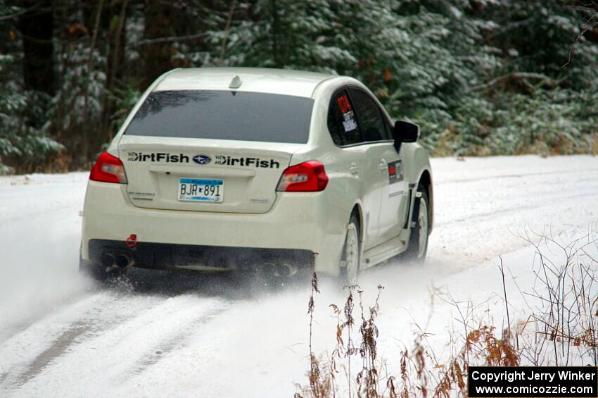 Chris Craft / Ben Dahlvang Subaru WRX STi on SS1.