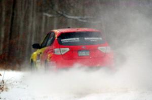 Lauchlin O'Sullivan / Alex Putnam Subaru WRX STi on SS2.