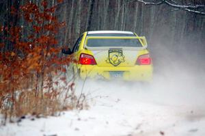 Mark Williams / Ben Peterson Subaru WRX STi on SS2.