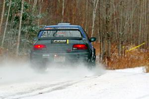 Tyler Matalas / Ian Hoge Subaru Impreza on SS2.