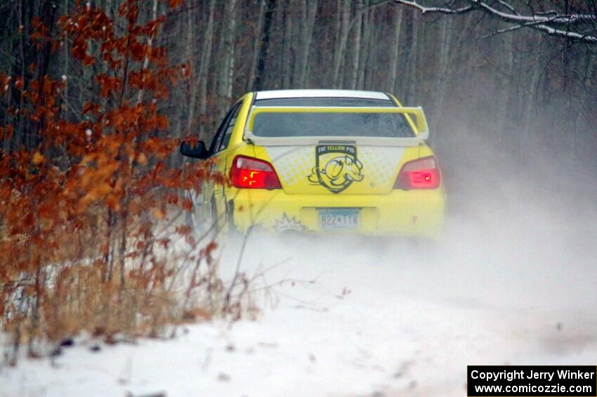 Mark Williams / Ben Peterson Subaru WRX STi on SS2.