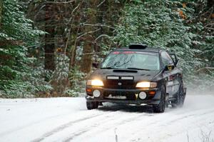 Jacob Kohler / Zach Houliston Subaru Impreza on SS2.