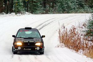 Jacob Kohler / Zach Houliston Subaru Impreza on SS2.