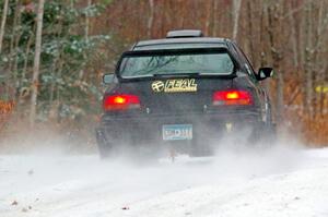 Jacob Kohler / Zach Houliston Subaru Impreza on SS2.