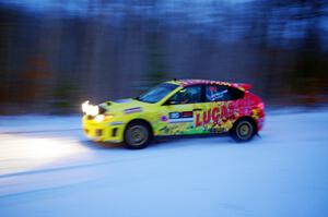 Lauchlin O'Sullivan / Spencer Putnam Subaru WRX STi on SS3.