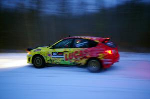 Lauchlin O'Sullivan / Spencer Putnam Subaru WRX STi on SS3.