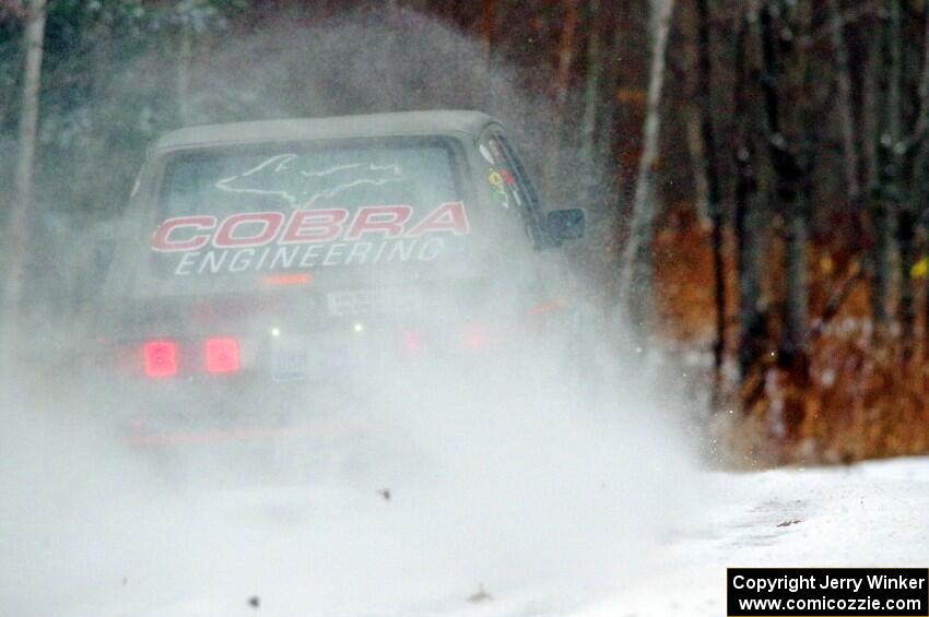 Adam VanDamme / Terry Verbrigghe VW Rabbit on SS2.