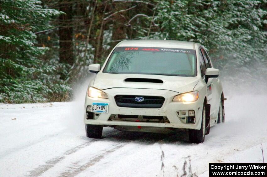 Chris Craft / Ben Dahlvang Subaru WRX STi on SS2.