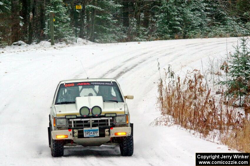 Scott Parrott / Ian Holmes Chevy S-10 on SS2.