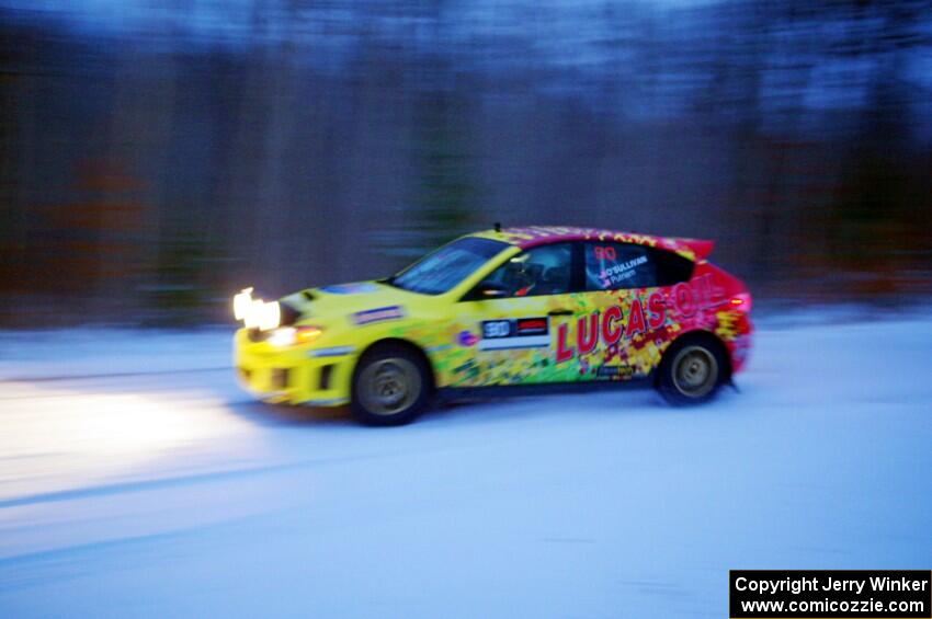 Lauchlin O'Sullivan / Spencer Putnam Subaru WRX STi on SS3.