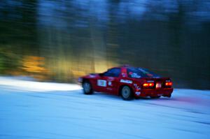 Al Dantes, Jr. / Brandon Snyder Mazda RX-7 Turbo on SS3.