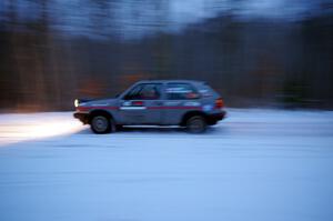 Elwood Niemi, Jr. / Marty Passuello VW GTI on SS3.