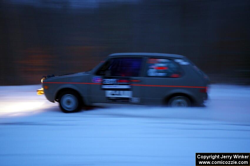 Adam VanDamme / Terry Verbrigghe VW Rabbit on SS3.