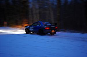 Tyler Matalas / Ian Hoge Subaru Impreza on SS3.