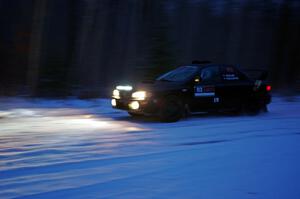 Jacob Kohler / Zach Houliston Subaru Impreza on SS3.