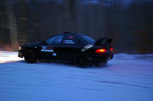 Jacob Kohler / Zach Houliston Subaru Impreza on SS3.