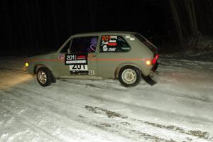 Adam VanDamme / Terry Verbrigghe VW Rabbit on SS4.