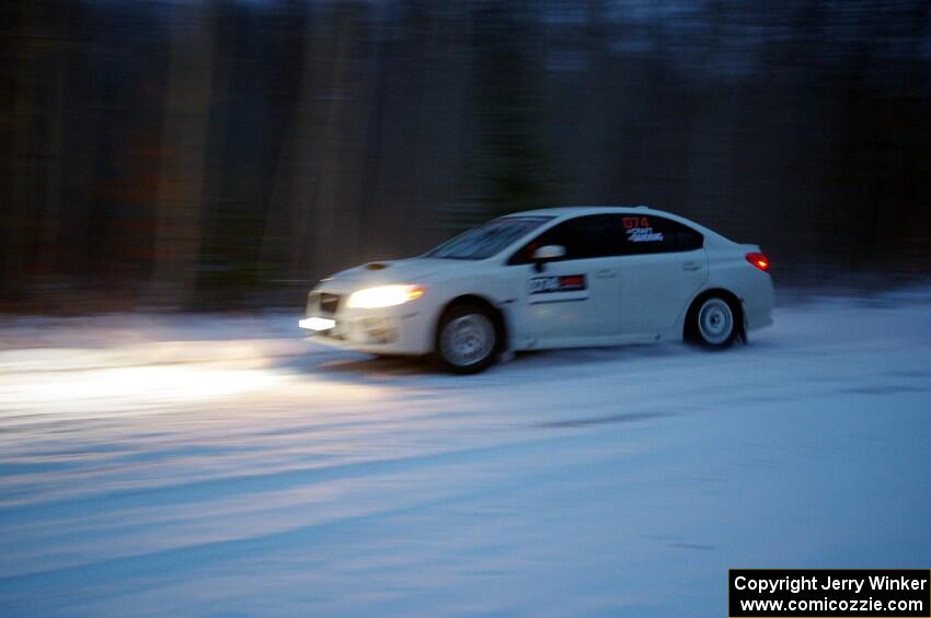 Chris Craft / Ben Dahlvang Subaru WRX STi on SS3.