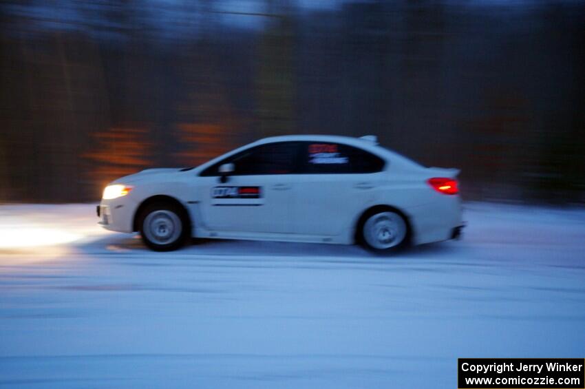 Chris Craft / Ben Dahlvang Subaru WRX STi on SS3.