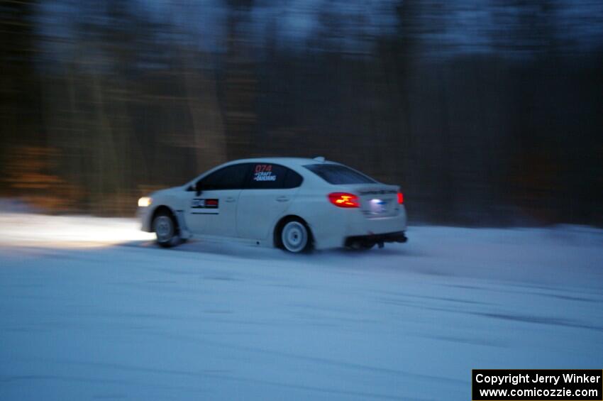 Chris Craft / Ben Dahlvang Subaru WRX STi on SS3.