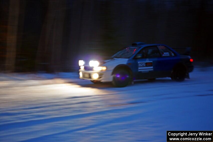 Tyler Matalas / Ian Hoge Subaru Impreza on SS3.