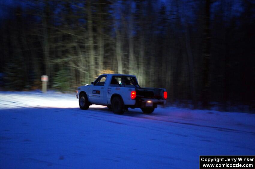 Scott Parrott / Ian Holmes Chevy S-10 on SS3.