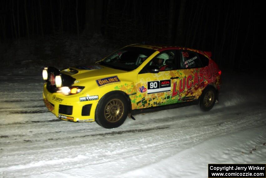 Lauchlin O'Sullivan / Spencer Putnam Subaru WRX STi on SS4.