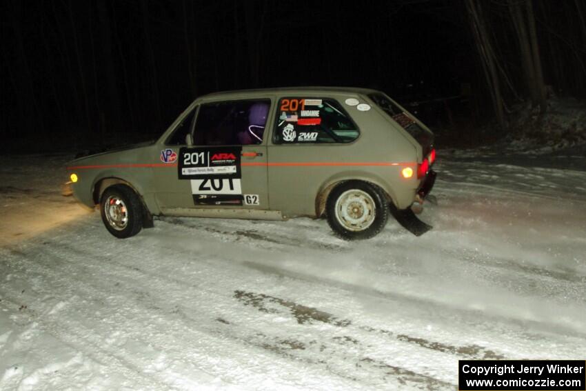 Adam VanDamme / Terry Verbrigghe VW Rabbit on SS4.