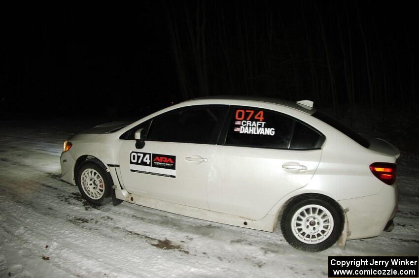 Chris Craft / Ben Dahlvang Subaru WRX STi on SS4.