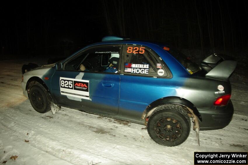 Tyler Matalas / Ian Hoge Subaru Impreza on SS4.