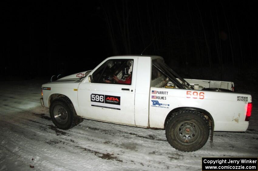 Scott Parrott / Ian Holmes Chevy S-10 on SS4.