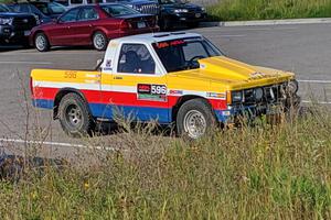 Scott Parrott / Ian Holmes Chevy S-10 before the event.