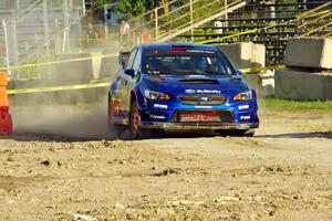 David Higgins / Craig Drew Subaru WRX STi  on SS1.