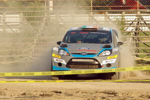 Barry McKenna / Andrew Hayes Ford Fiesta RS on SS1.