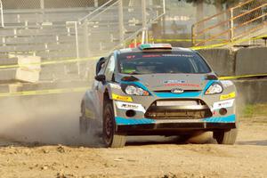 Barry McKenna / Andrew Hayes Ford Fiesta RS on SS1.