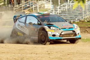 Barry McKenna / Andrew Hayes Ford Fiesta RS on SS1.