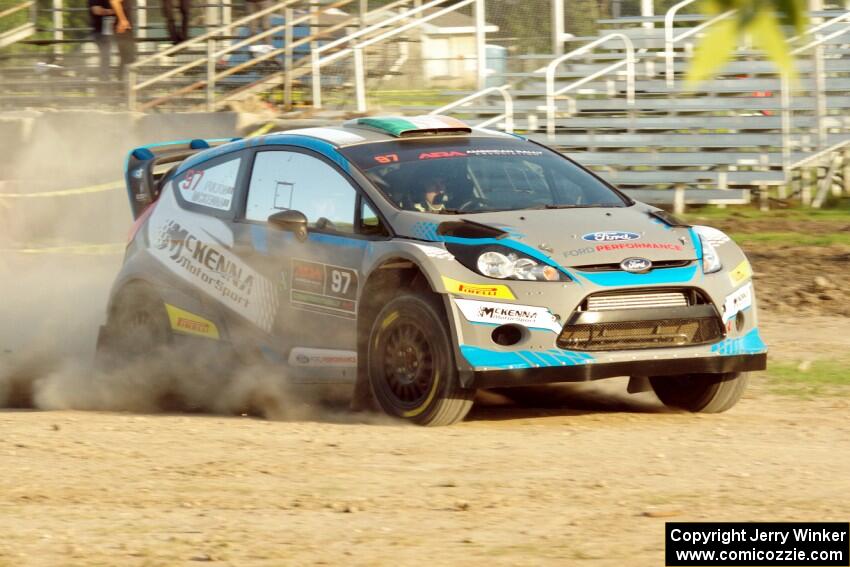 Barry McKenna / Andrew Hayes Ford Fiesta RS on SS1.