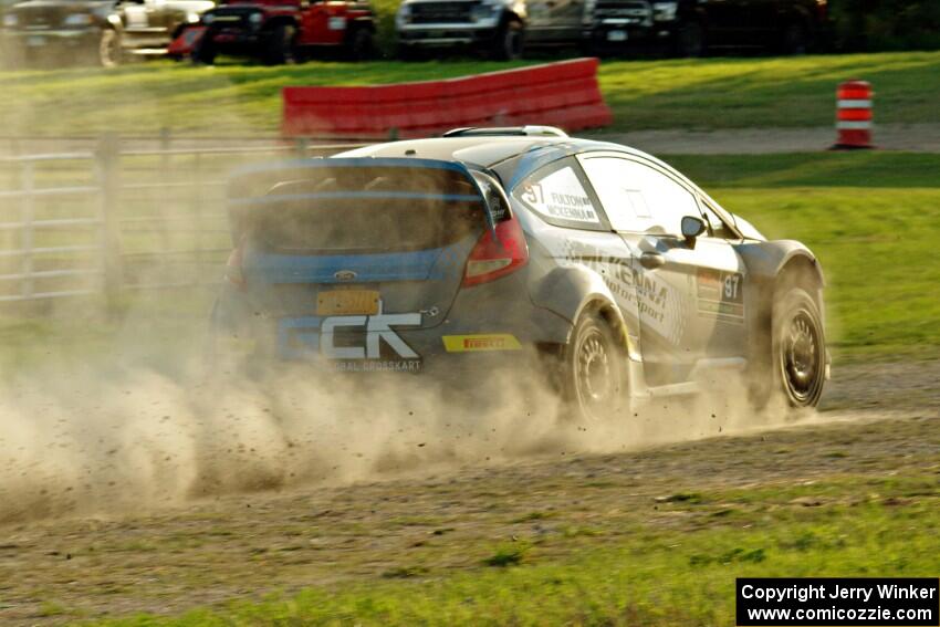 Barry McKenna / Andrew Hayes Ford Fiesta RS on SS1.