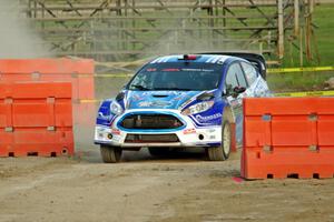 Piotr Fetela / Dominik Jozwiak Ford Fiesta on SS1.