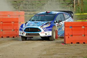 Piotr Fetela / Dominik Jozwiak Ford Fiesta on SS1.