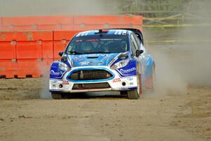 Piotr Fetela / Dominik Jozwiak Ford Fiesta on SS1.