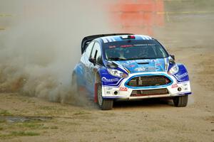 Piotr Fetela / Dominik Jozwiak Ford Fiesta on SS1.