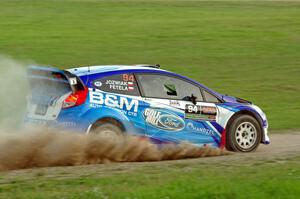 Piotr Fetela / Dominik Jozwiak Ford Fiesta on SS1.