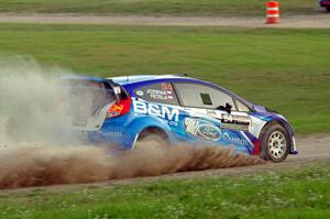 Piotr Fetela / Dominik Jozwiak Ford Fiesta on SS1.