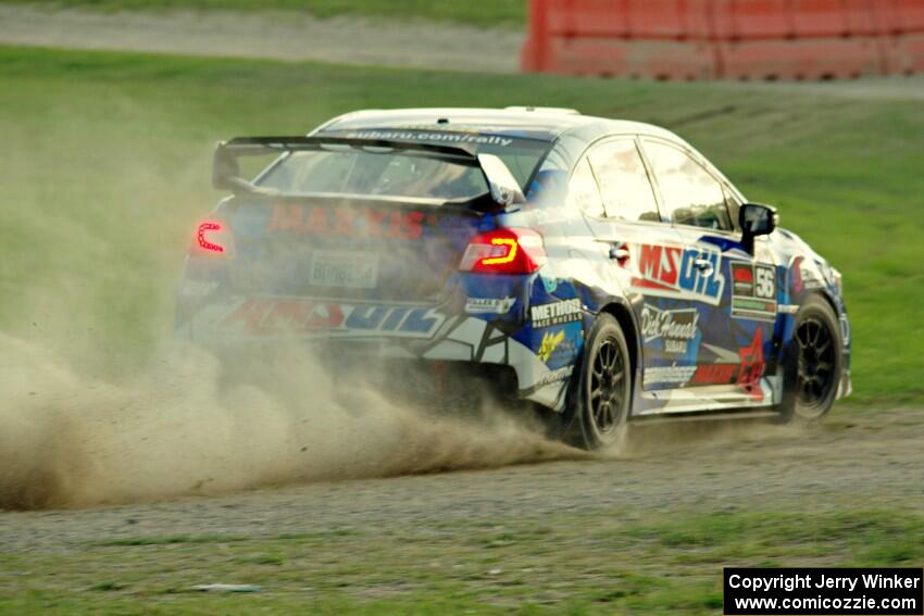 Jeff Seehorn / Cody Crawford Subaru WRX STi on SS1.