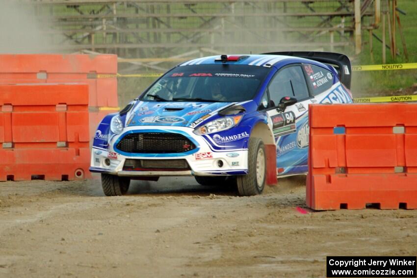 Piotr Fetela / Dominik Jozwiak Ford Fiesta on SS1.